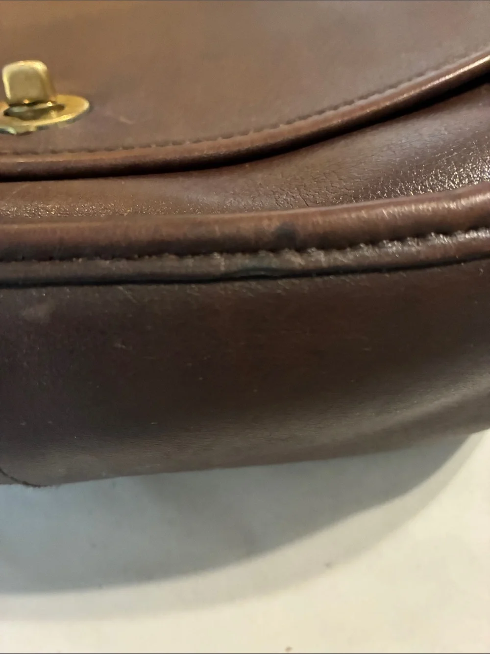 Coach Vintage Collegiate Shoulder /Crossbody Late 80’s, Early 90’s 0775-41
